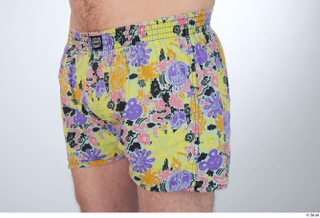 Nigel dressed floral printed shorts hips sports 0002.jpg